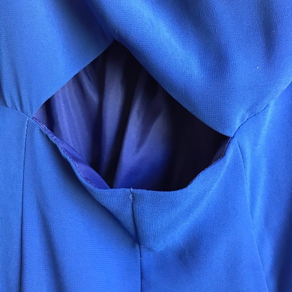 Decree Halter Blue Maxi Dress - Picture 5 of 8